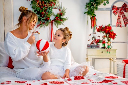 Rodzinne sesje świąteczne